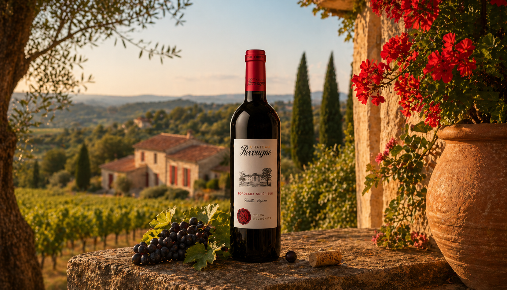 Château Recougne Vieilles Vignes 2016 enseignant