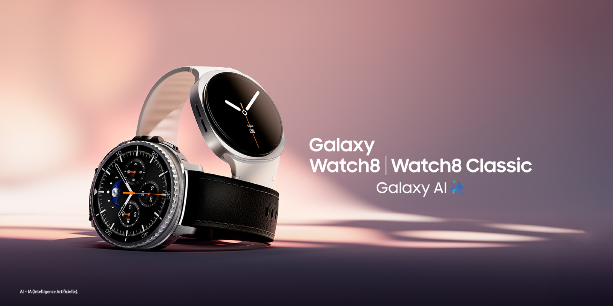 Offre de précommande : Galaxy Watch8 | Wach8 Classic enseignant