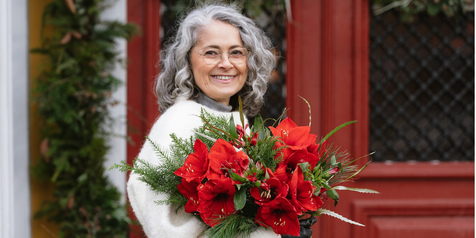 Célébrez les fêtes de fin d'année avec des fleurs 💐 enseignant