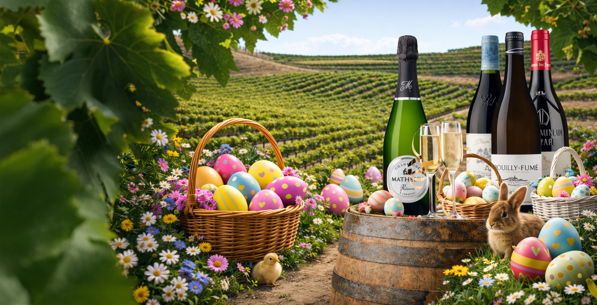 Pâques arrive… et les bonnes bouteilles aussi ! pour enseignants