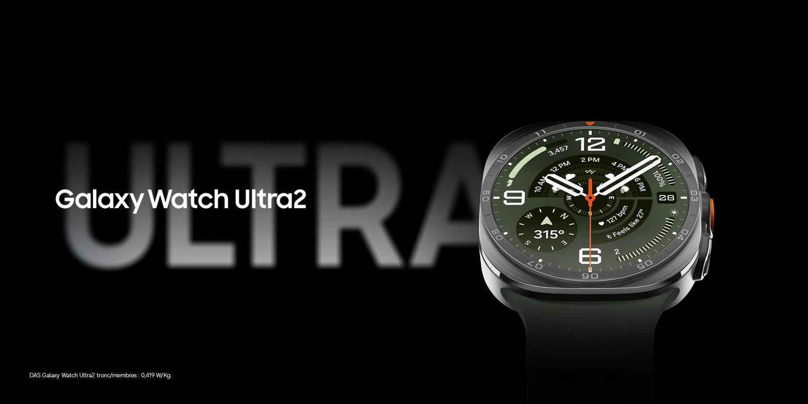 Galaxy Watch Ultra2 enseignant