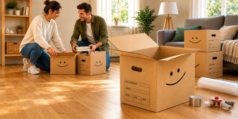 Cartons déménagement de qualité ! pour enseignants