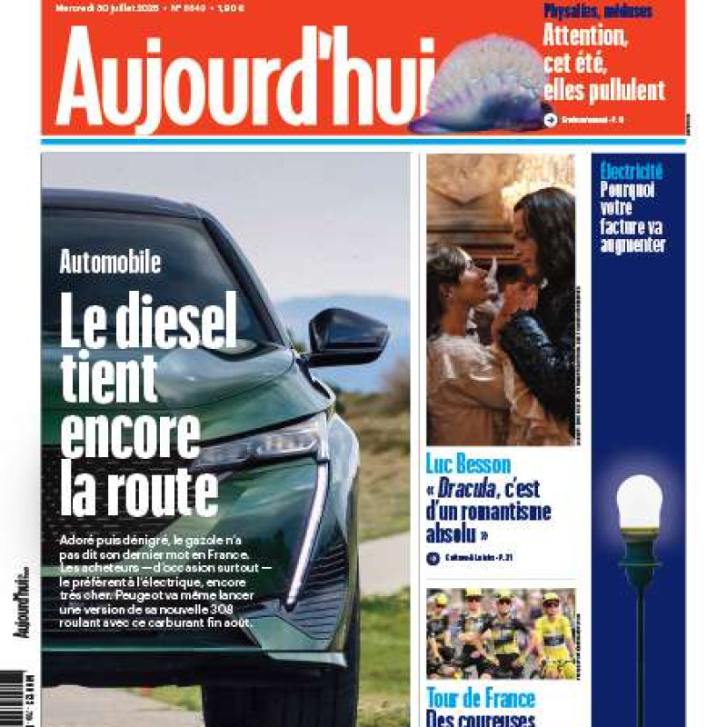 AUJOURD'HUI EN FRANCE 