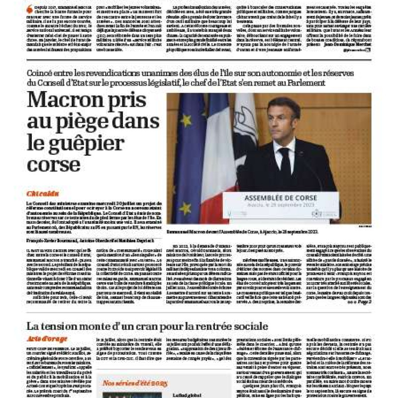 L'OPINION 