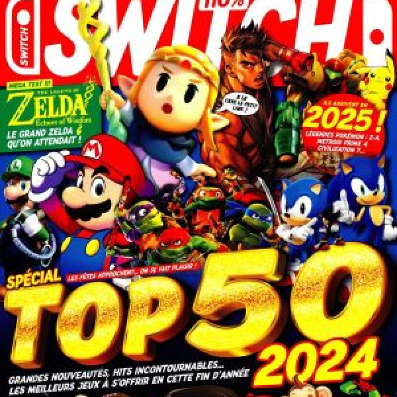 TOP JEUX VIDEO 110 % SWITCH 